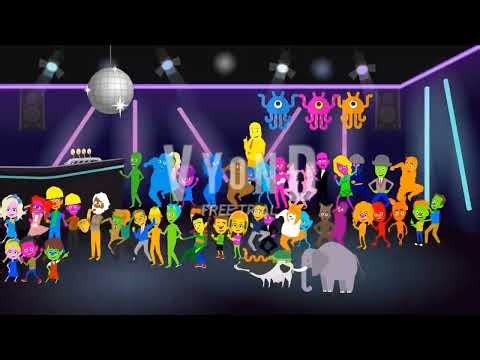 The Sesame Street Friends Dancing for We are young song