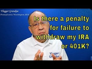 What is Required Minimum Distribution for IRA's, 401K's, etc?