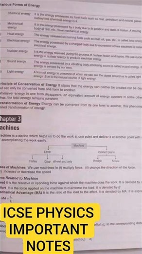 MOST Important CHAPTERS NOTES #icseboard #icseboard #icse #viral #study