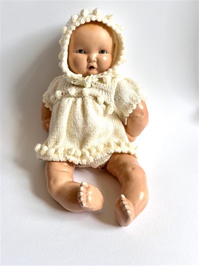 RARE 1930s Effanbee Lambkins 16” Composition Doll – Antique Lamkin – Worn, Repaired, Collector’s Piece - Etsy