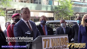 TALKRADIO 77 WABC and Ramsey Mazda Salute the Blue with “Back the Blue” All-Day Special this Friday, October 16th. This morning we were joined by Sid Rosenberg, Curtis Sliwa, John Catsimatidis, Pat Lynch, Paul DiGiacomo, Lou Turco, Fred Watts, Vincent Vallelong, Genesis Familia, and Kathy Vigiano for a special press conference and ribbon tying ceremony. Visit backthebluenyc.com to sign up to receive your ribbon! (Link in bio) #backtheblue | 77 WABC