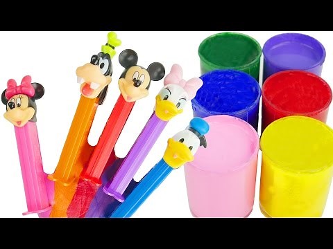 Disney Pez dispensers with mickey and minnie