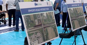 Displaced left turn set to open at SR 66 and Epworth Road