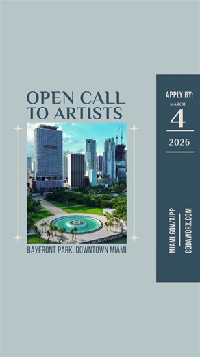 Artist call for the Miami Founders Monument