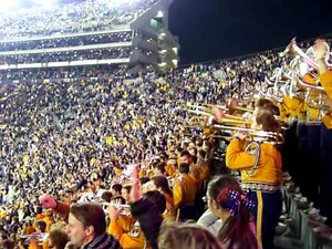 LSU TIGER BAND "Neck" Tiger Stadium Arkansas 2009