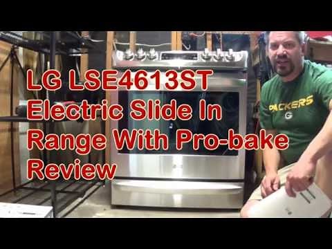 LG LSE4613ST Convection Oven Review