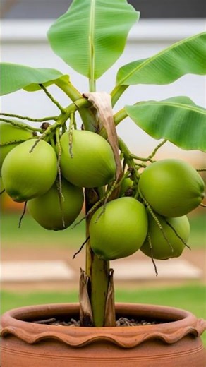 🌱 how to grow coconut tree from fruit