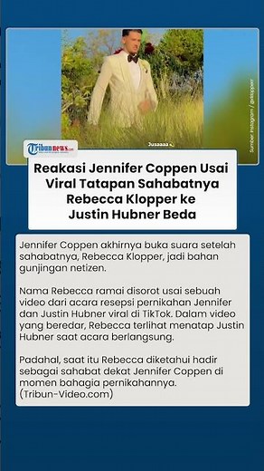 Viral Tatapan Rebecca Klopper ke Justin Hubner Jadi Sorotan, Jennifer Coppen Diminta Waspada