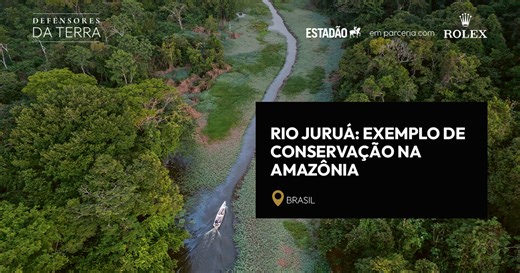 Rio Juruá: exemplo de conservação na Amazônia