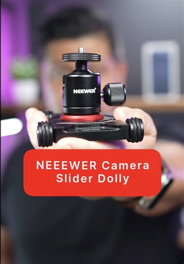 NEEWER Camera Slider Dolly: Affordable B-Roll Solutions