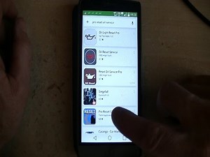 Eteindre un voyant vidange sur TOUS VEHICULES