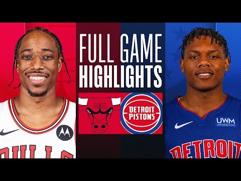 BULLS at PISTONS | FULL GAME HIGHLIGHTS | April 11, 2024