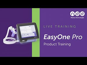 Live DLCO training with the EasyOne Pro - April 25