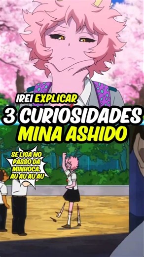 🌸🫠 3 Facts about Mina Ashido | My Hero Academia