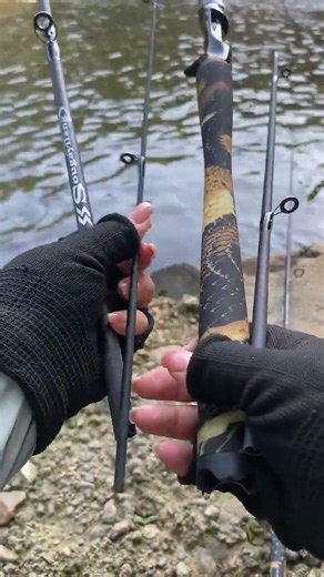 Leopard-print fishing rod design. #sougayilang#fishingrod#angler
