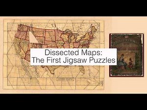 The First Jigsaw Puzzles Were Made From Maps