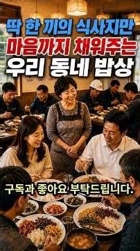 “8천 원으로 누리는 따뜻한 위로” #한식뷔페 #집밥뷔페 #한국인의정 #집밥감성 #서민맛집 #따뜻한한끼 #정겨운식당 #엄마손맛 #한국밥상 #푸짐한한상 #공감제작소