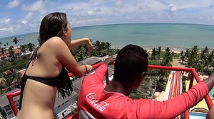 167K views · 1K reactions | Freefall water park slide at Veneza aqua park in Paulista, Brazil. https://www.youtube.com/watch?v=kmmvLtcrq9A | AmusementForce | Facebook