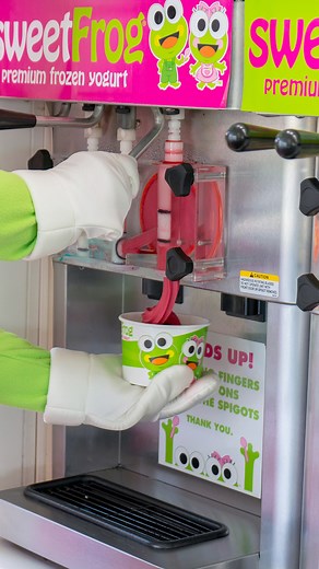 Swirl it up and get ready to enjoy the most delicious froyo you've ever had! 🥄🤤 | sweetFrog Premium Frozen Yogurt