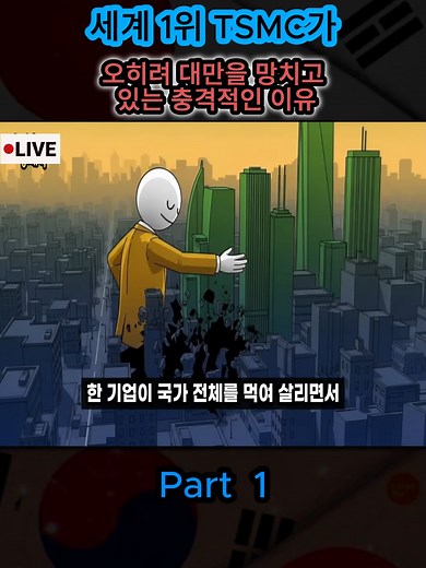 세계 1위 TSMC가 대만 경제에 미치는 영향