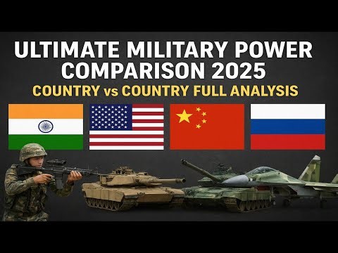 Ultimate Military Power Comparison 2025 | Country vs Country Full Analysis