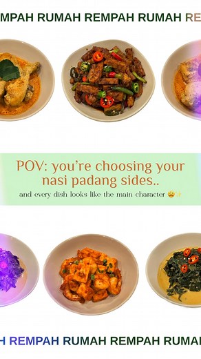 Why choose one when you can have them all? 😉 Every dish at Rumah Rempah was made to shine🍛✨ Come, your Nasi Padang awaits. RUMAH REMPAH 2/359 Chapel Road,Bankstown 2200 #rumahrempahrestaurant#sydneyeats#sydneyfoodie#indonesianrestaurantinsydney#halalfoodsydney#sydneyhalal#rumahrempahsydney#nasipadangsydney | Rumah Rempah Restaurant