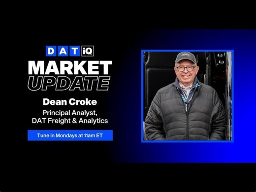 DAT iQ Market Update w/ Dean Croke: Ep. 5 | Dean Croke
