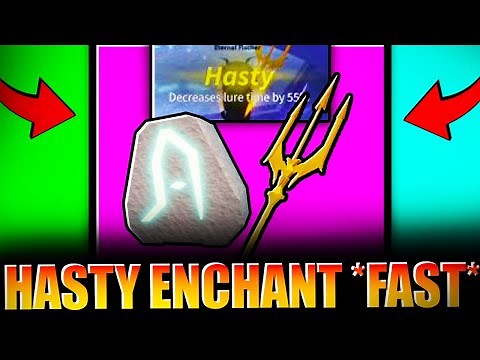How to Get Hasty Enchantment in Fisch Roblox (Fisch Enchant Rod Guide)