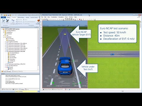 dSPACE - ADAS: Euro NCAP Test Environment