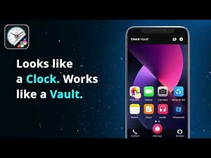 Clock Lock App 🔒 | Hide Apps, Photos & Videos Secretly | Android Privacy Vault