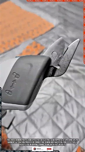 Electric Seam Ripper: Ripping Sewing Seams Fast Neat Precise #tool #tools #innovation