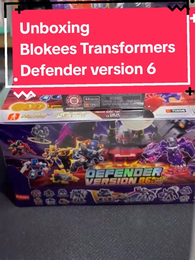 Unboxing Blokees Transformers Defender Version 6