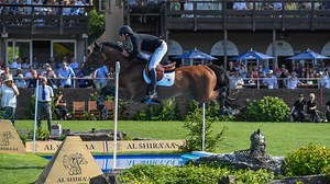 Meet this year’s Hickstead Derby winner, who jumped shards of light when loose schooling as a youngster