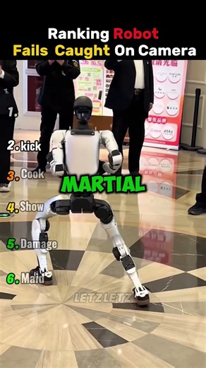 Robots Were Supposed to Be Smart… But This Happened 🤣 #robot #fail #ranking