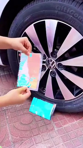 #flypシ #foryouu #2025 #wheelhubsticker #reflectivesticker #ganda #convenientandpractical