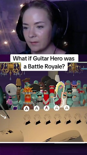Headbangers Rhythm Royale is like Rhythm Heaven Online and it's my new favourite game #headbangers #rhythmgame #inthehallofthemountainking #headbangersrhythmroyale #capcut
