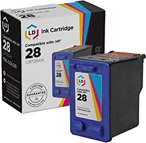 LD Products Remanufactured Ink Cartridge Replacement for HP 28 C8728AN (Color) Compatible with Deskjet 3425 3450 3320 3322 3520 3520v 3550 3650 3650v 3740v 3745