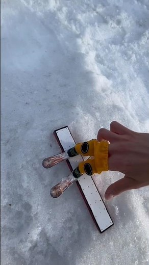 FINGER SKI TERRAIN PARK!!! #freeride #fingerstyle #slideofhand #fingerskiing