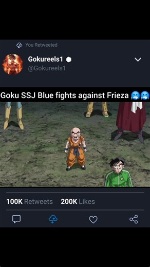 4K views · 80 reactions | Goku SSJ Blue fights against Frieza | Gokureels1 | Facebook