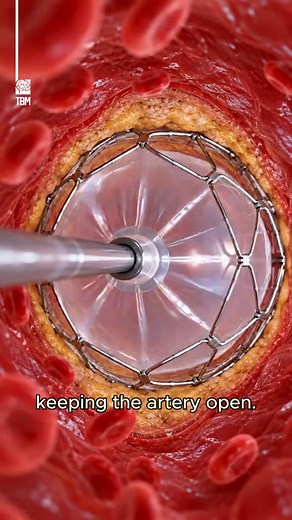 How a Heart Stent Works - How does a coronary stent reopen a narrowed artery, restore blood flow, and help protect the heart—and what happens during the procedure?