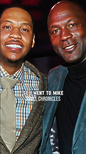 Carmelo Thought He Knew How to Score Until MJ Told Him This | @MWorthOfGame #shorts