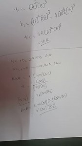 Nitric oxide (NO) reacts with oxygen to produce nitrogen dioxid... | Filo