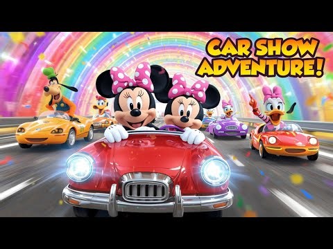🚗✨ Mickey & Minnie’s Big Car Show Adventure! | Fun Toontown Friends Journey for Kids