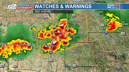 1K views | Severe Thunderstorm Warning...Monitor News 12 and your KXII Weather Authority app for updates. | KXII-TV | Facebook