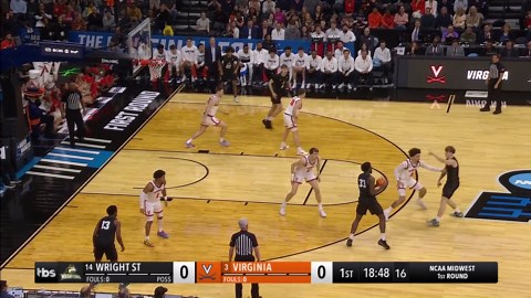 Virginia vs. Wright State - First round NCAA tournament extended highlights