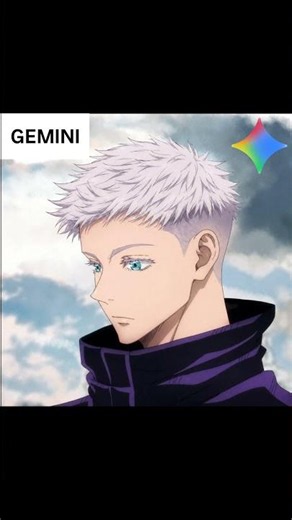 WHICH AI GAVE GOJO THE BEST HAIRCUT? 🤣 ChatGPT vs Gemini vs Grok vs Copilot #shorts