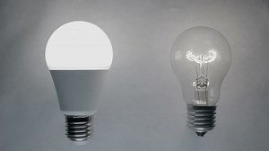 Energy-saving Eco-friendly Led Bulb Lamp Compared Stock Footage Video (100% Royalty-free) 1053081638 | Shutterstock