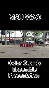10K views · 267 reactions | MSU Wao Color Guard Ensemble Presentation #72ndFoundingAnniversary #MSU Wao Tourism | KA Wowronie Sabequil | Facebook