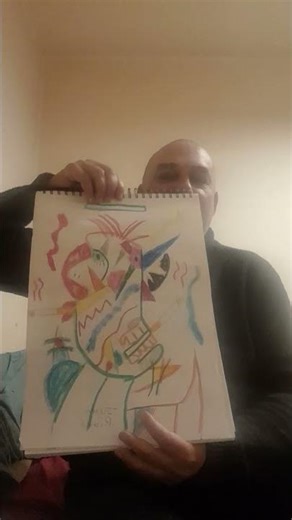 enseño mis dibujos a ejava