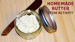 Make Homemade Old Fashioned Butter With Kids